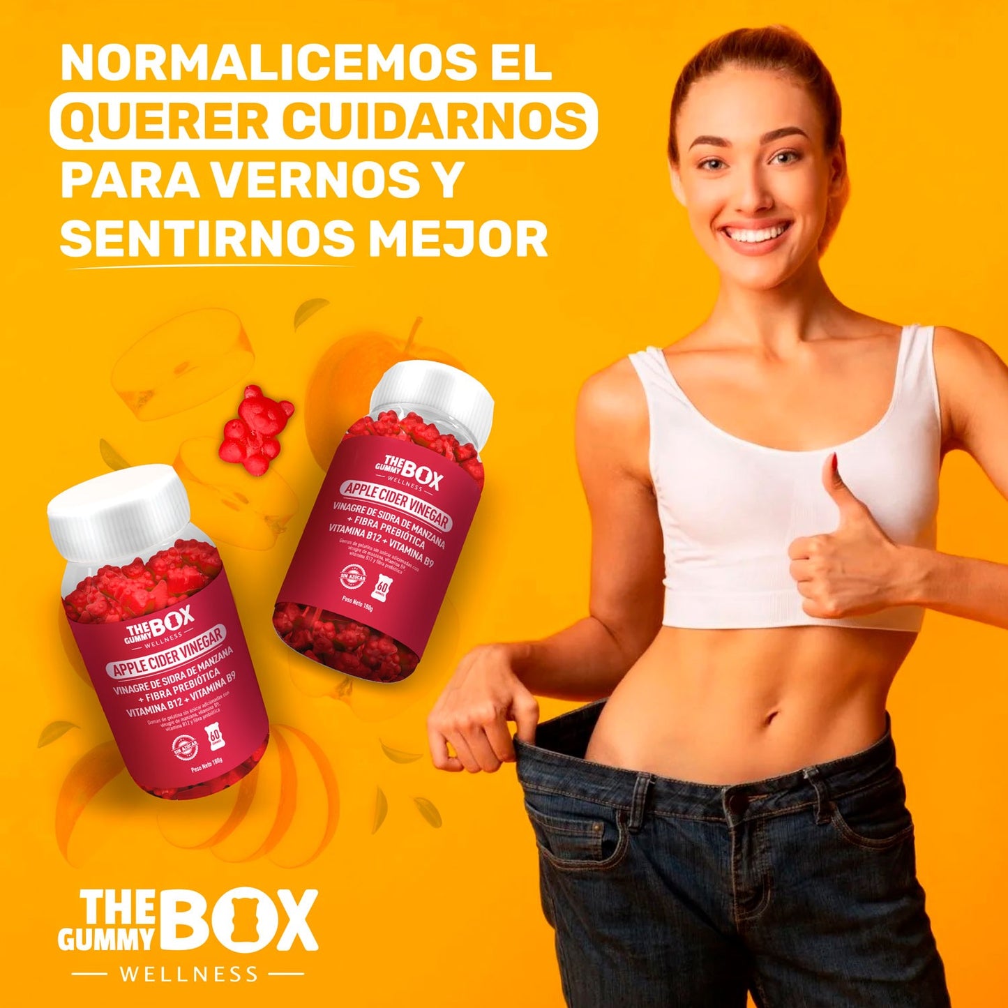 VINAGRE DE MANZANA GOMITAS NUTRACÉUTICOS - BUYIST ECUADOR