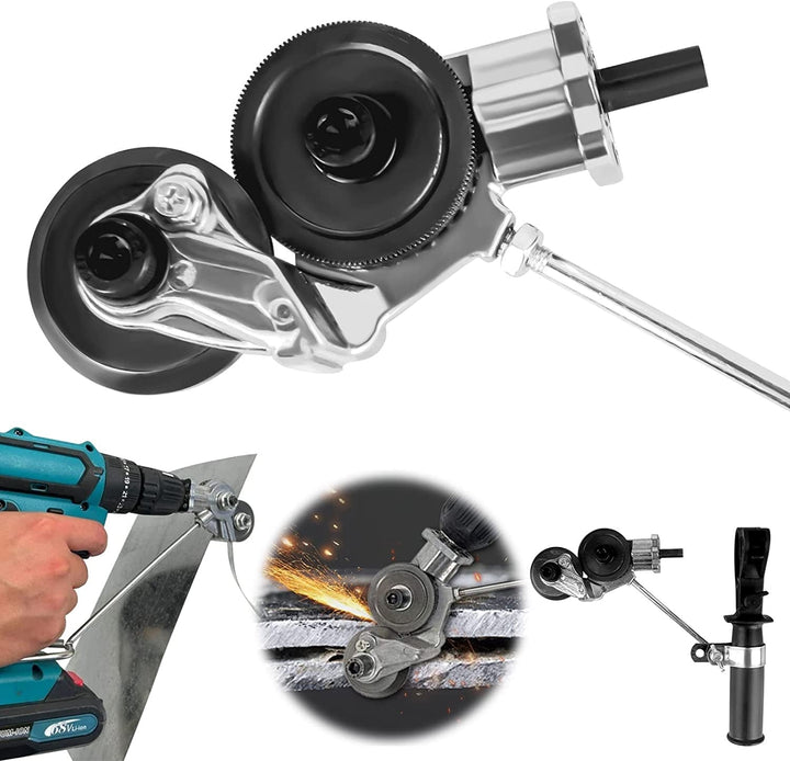 ADAPTADOR DE CORTE DE METAL CON MANGO PARA TALADRO - BUYIST ECUADOR