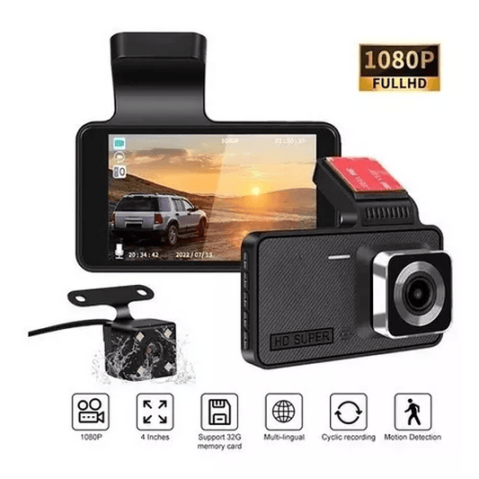 DASHCAM PRO - CAMARA DE SALPICADERO FHD - BUYIST ECUADOR