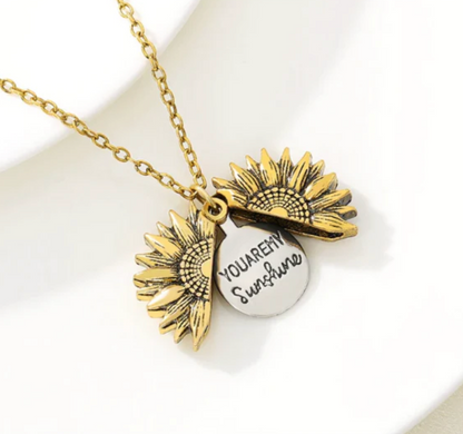 COLLAR GIRASOL "ERES MI SOL"