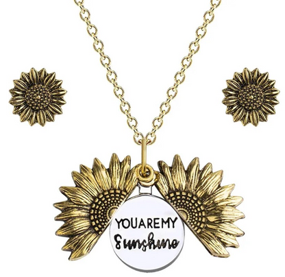 COLLAR GIRASOL "ERES MI SOL"