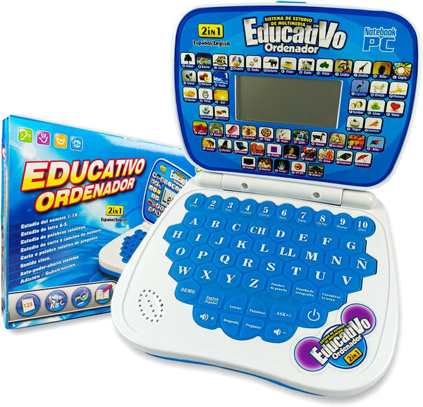 Laptop Didáctica Bilingüe Zeenkind Pequeños