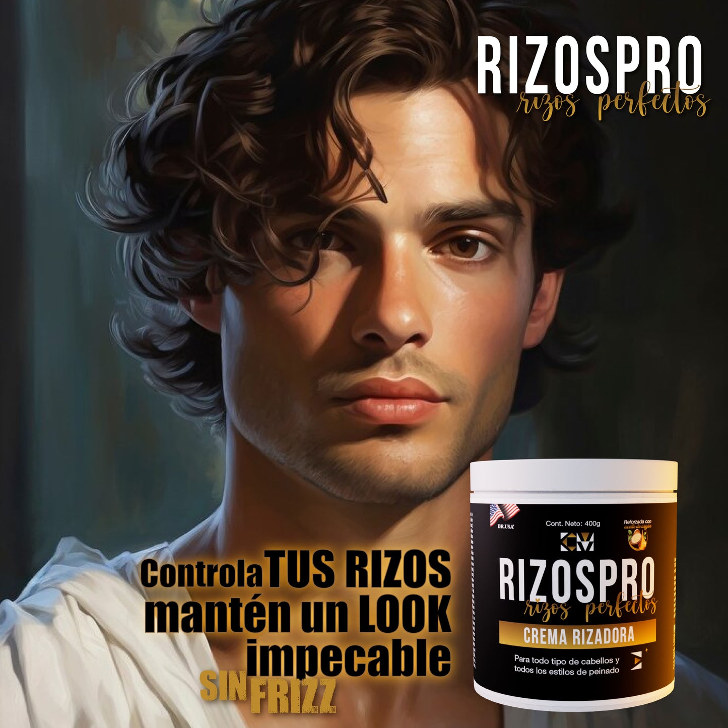 RIZOS PRO BY DR USA - CREMA RIZADORA - BUYIST ECUADOR