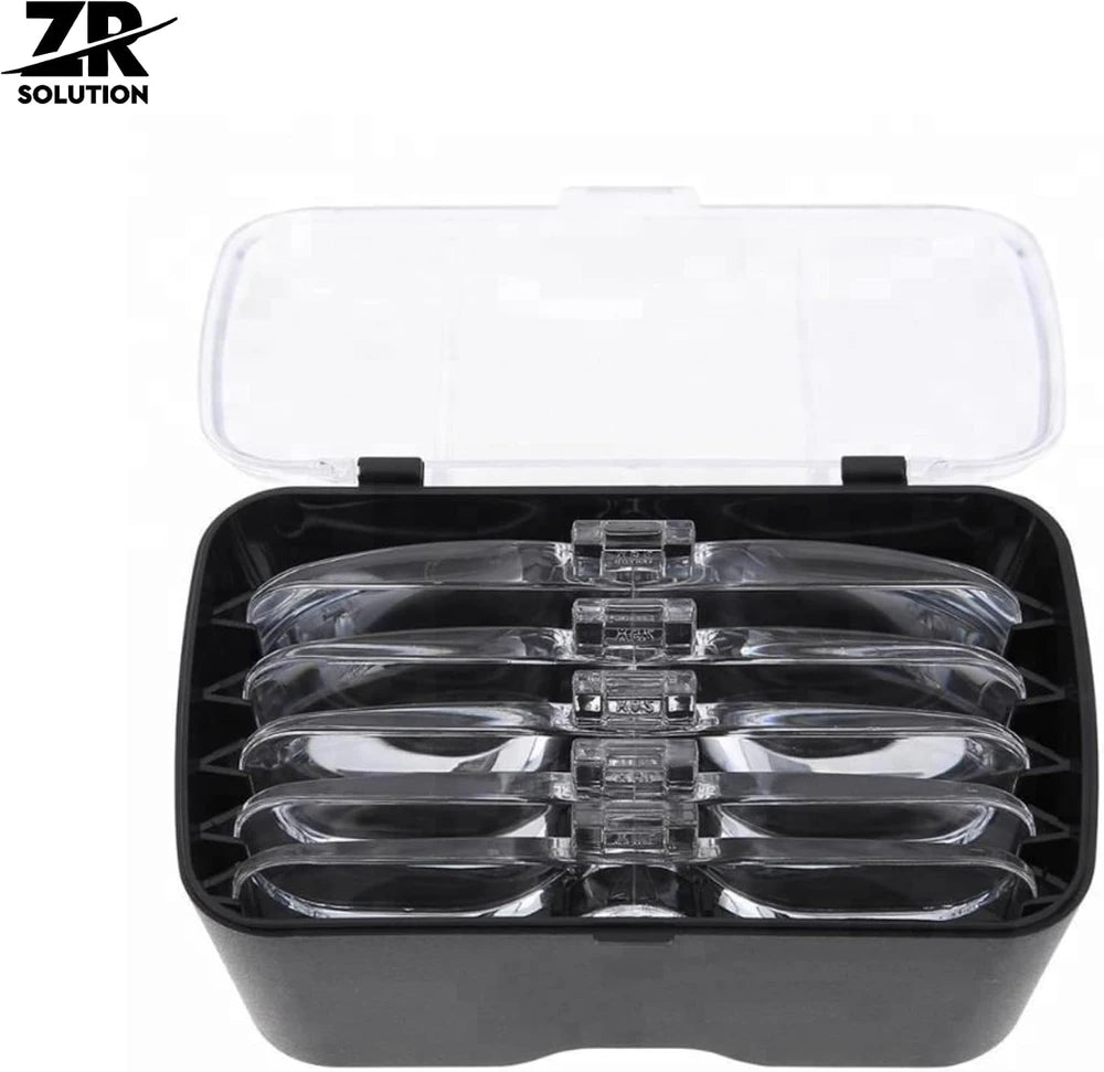 Gafas Lupa LED con 5 Lentes Intercambiables